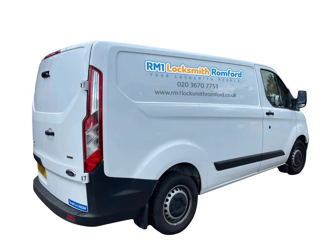 RM1 Locksmith Romford van